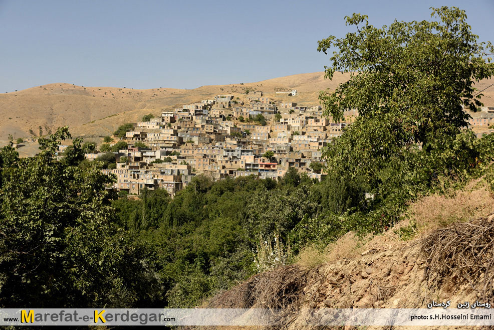 روستاهای پلکانی استان کردستان